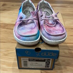Hey Dude Kids Sneakers - Pink, Purple, Blue